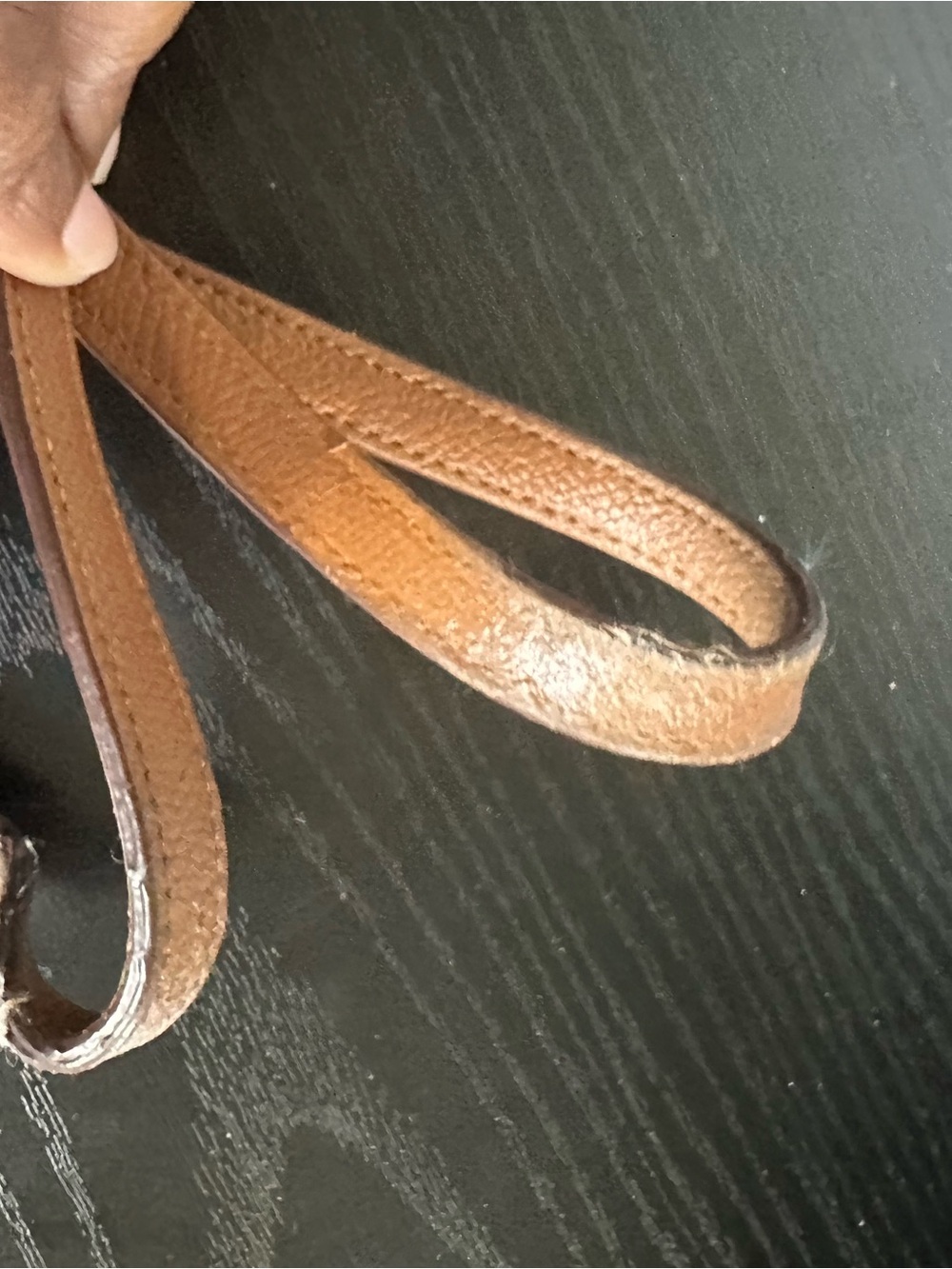 Coach Cognac Leather Street Tote with Gold Logo - Picture 14 of 15